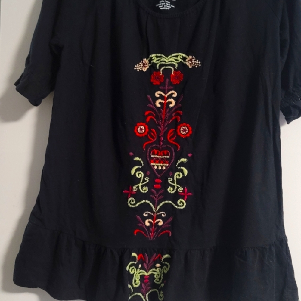 Embroidered RXB hobo Shirt. 100 % cotton Size large.